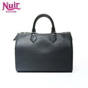Louis Vuitton Epi Speedy Boston Bag Handbag Black